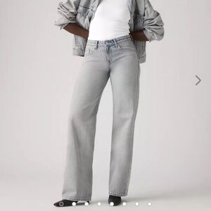 Low loose women s jeans